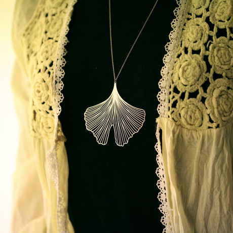 Gingko Pendant