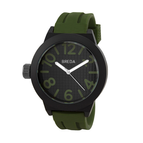 Jaxon Men's Watch- Army Green