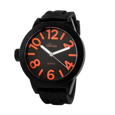 Jaxon Men's Watch- Orange