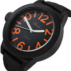 Jaxon Men's Watch- Orange