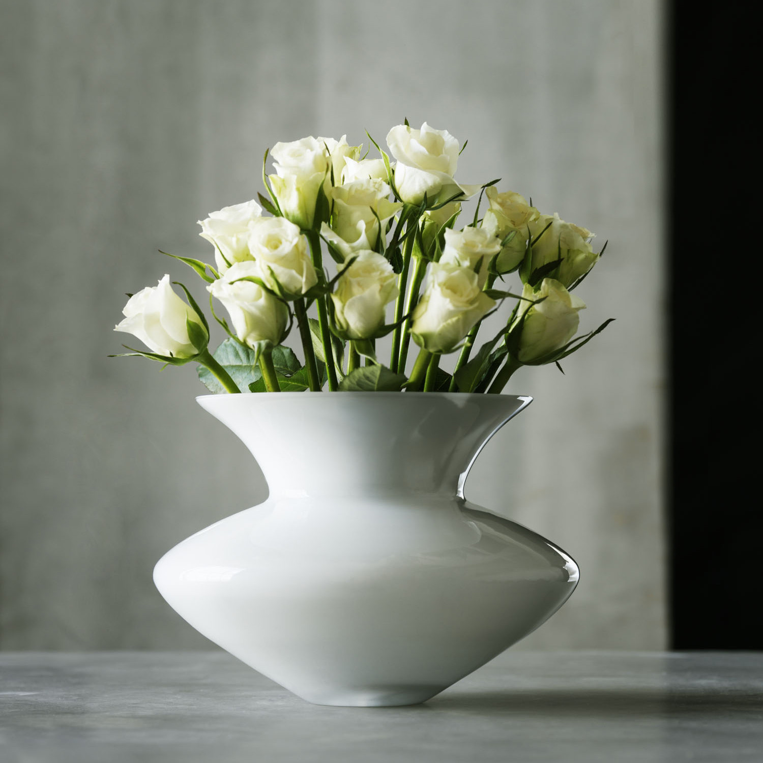 Alev Siesbye Vase Large White Rosendahl Vases Touch of Modern