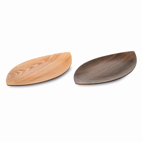 2 Leaf Serving Trays