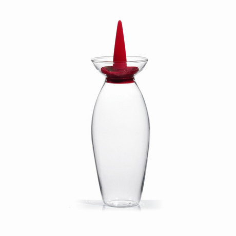 Olea Oil Cruet, Red