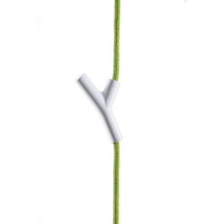 Wardrope // Green + White Glossy Hooks (Green,  White Glossy Hooks)