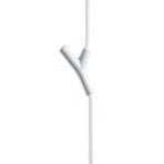 Wardrope // White + White Glossy Hooks (White,  White Glossy Hooks)