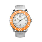 Women's 38mm Quartz // White & Orange