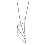 Demi Selene Necklace 105 Sterling Silver/Oxidized Silver