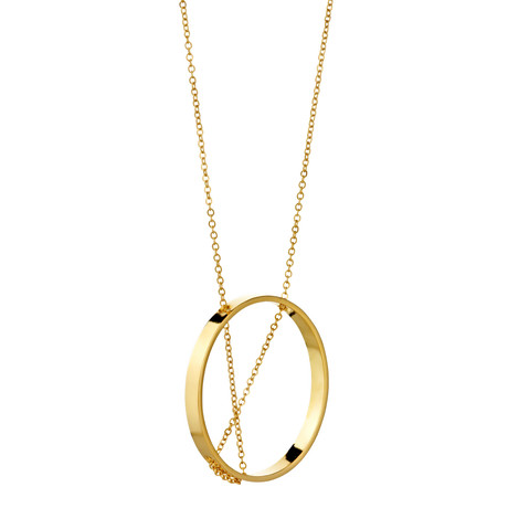 Inner Circle Necklace 101 Yellow Gold