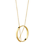 Inner Circle Necklace 101 Yellow Gold