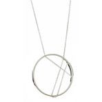 Inner Circle Necklace 103 Sterling Silver