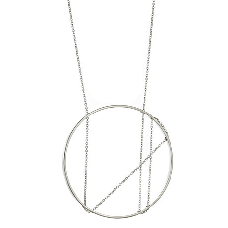 Inner Circle Necklace 104 Sterling Silver