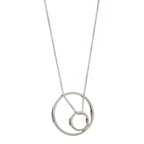 Inner Circle Necklace 110 Sterling Silver