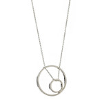 Inner Circle Necklace 110 Sterling Silver