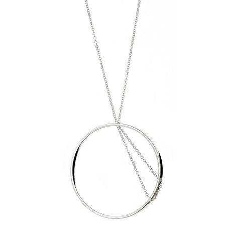 Inner Circle Necklace 115 Sterling Silver