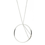 Inner Circle Necklace 115 Sterling Silver