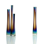 Tubes Black & Iris // Shiny  (6" x 36")