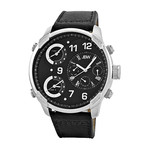 G4 Stainless Steel Leather Men's