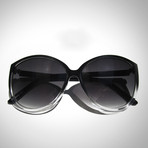 Oversized Sunglasses Tinted Black