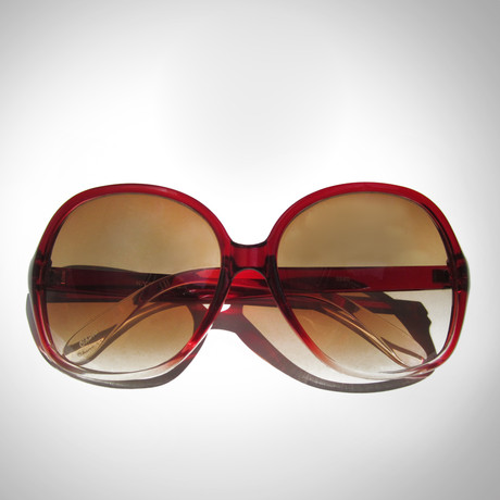 Oversized Sunglasses Red