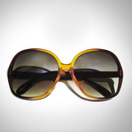 Oversized Sunglasses Red-Orange