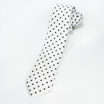 Narrow Tie Polka Dots