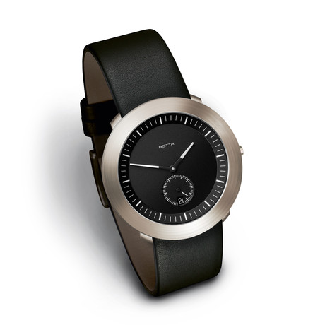 Helios Black Date Leather 20 (S: 155mm-185mm)