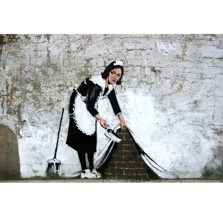 Maid In London (Small: 26"L x 18"H)