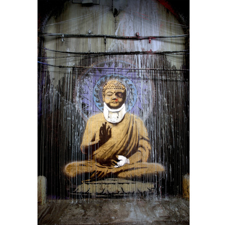 Injured Buddha (Small: 18"L x 26"H)