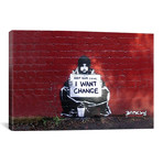 Keep Your Coins. I Want Change By Meek by Unknown Artist (26"W x 18"H x 0.75"D)
