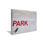 Parking Swing Girl (Small: 26"L x 18"H)