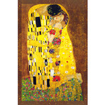 The Kiss by Gustav Klimt (18" x 26")