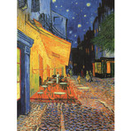 Cafe Terrace at Night by Van Gogh (60" x 90" (3pc))