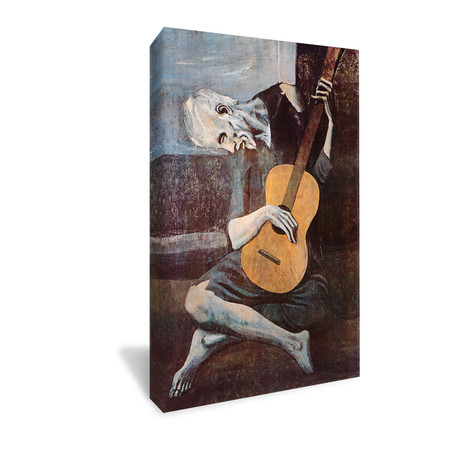 The Old Guitarist by Pablo Picasso (18" x 26")