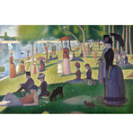 Sunday Afternoon on La Grande Jatte by Georges Seurat (26" x 18")