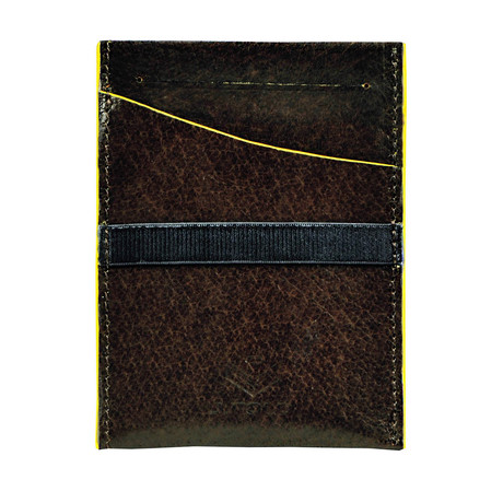 Clearcut Front Pocket Wallet Chocolate 