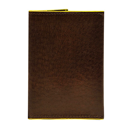 Clearcut Folding Card Carrier Chocolate