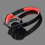 AF32 Stereo Bluetooth Headphones // Black + Red