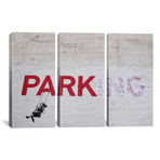 Parking Swing Girl (Small: 26"L x 18"H)