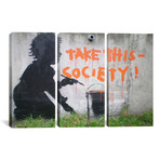 Take This Society (26"L x 18"H)