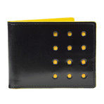 V-Twelve Superflat Slimfold Black/Yellow