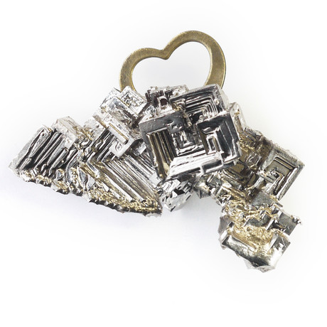 "Bismuth = Love" Necklace Silver