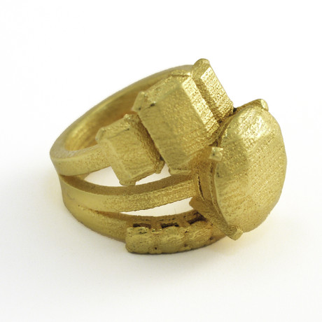 Digital Ring Gold (Size 4)