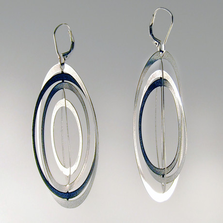 Orbit Earrings Silver