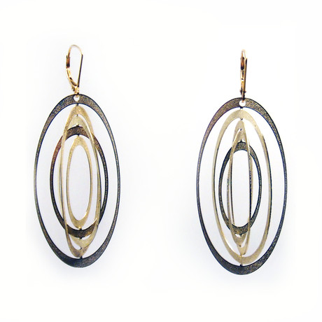Orbit Earrings Gold