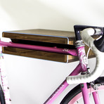 Bike Shelf - 1 3/4" (Walnut, Dark Blue)