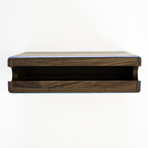 Bike Shelf - 1 3/4" (Walnut, Dark Blue)