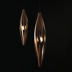 Cocoon Pendant Light  (47" High x 10" Diameter)