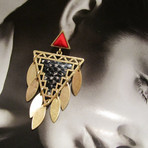 Snakeskin Aztecs Earrings