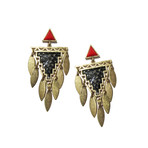 Snakeskin Aztecs Earrings