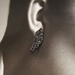 Angel Wing Stud Earrings